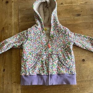 Mini Boden Shaggy lined hoodie